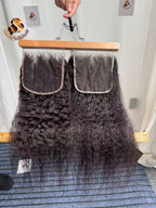 Cambodian Virgin Kinky Straight 5*5 hd closure lace