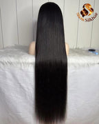Affordable Straight 5*5 HD closure premade wig 210 density