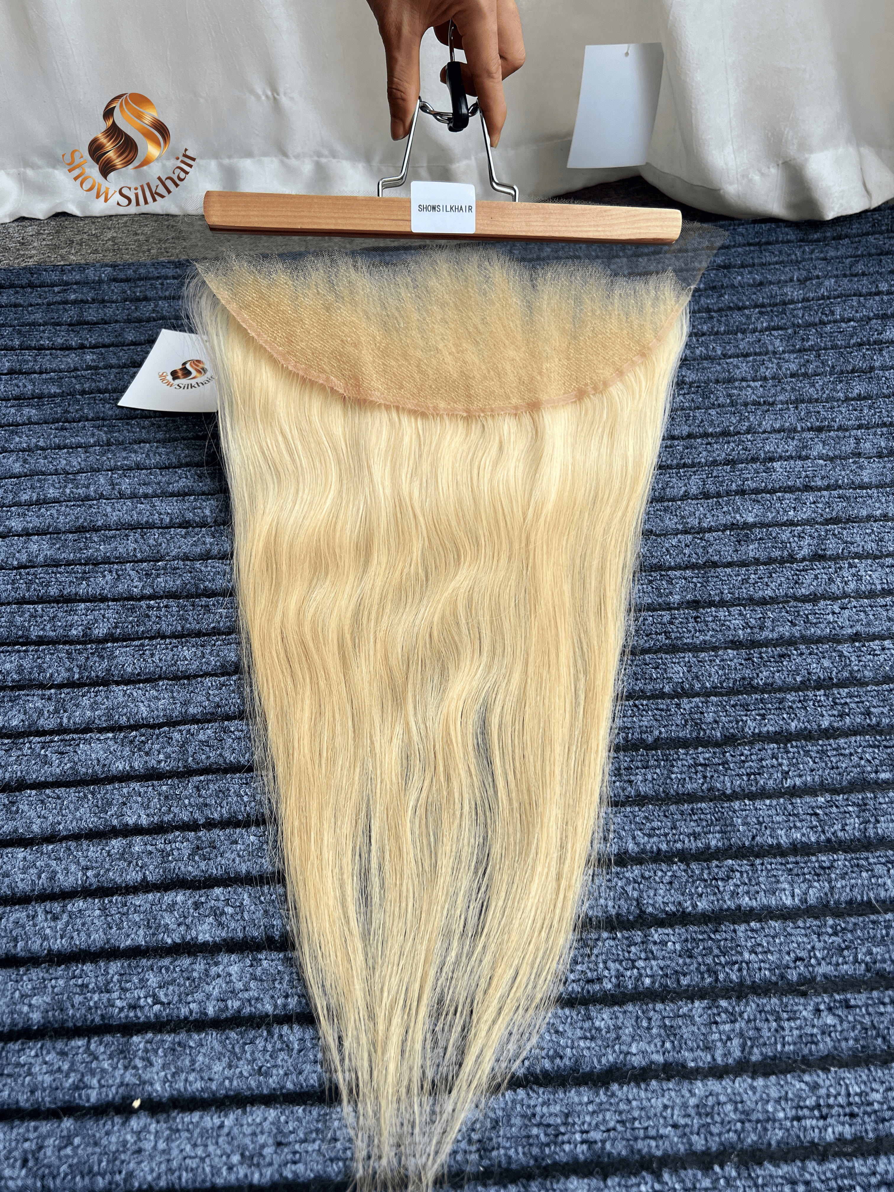 #613 Raw Vietnamese Straight 13*4  HD Lace Thin and Invisible 副圖