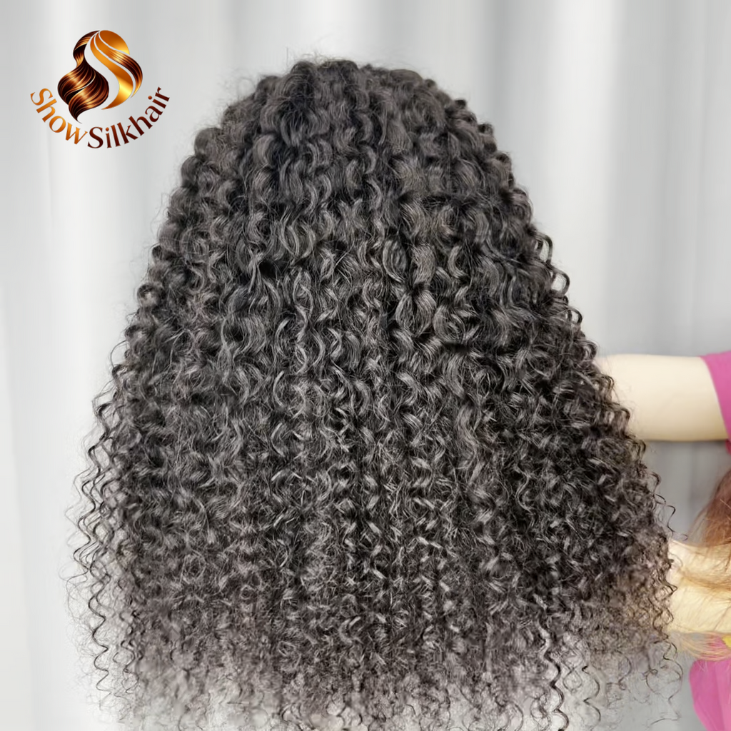 Custom Deep Wave virgin Cambodian human wig, 180% density use 3pcs bundle to make directly