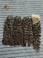 Raw Vietnamese Burmese Curly 13x4 13x6 HD Lace Thin and Invisible