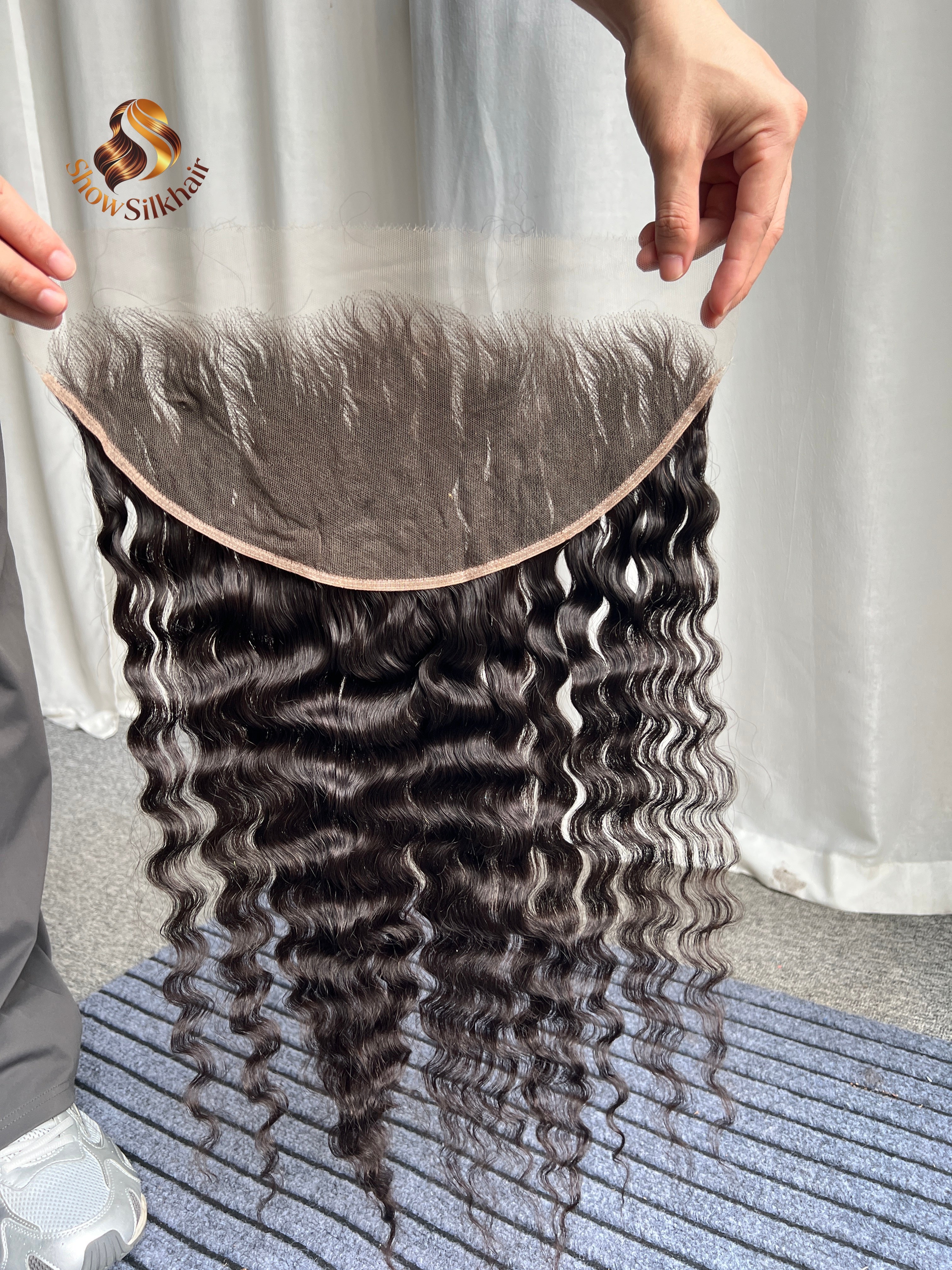 Raw Vietnamese Burmese Curly 13x4 13x6 HD Lace Thin and Invisible