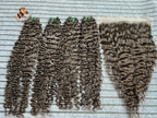 Raw Vietnamese Burmese Curly 13x4 13x6 HD Lace Thin and Invisible