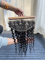 Raw Vietnamese Deep Wave 13x4 13x6 HD Lace Thin and Invisible