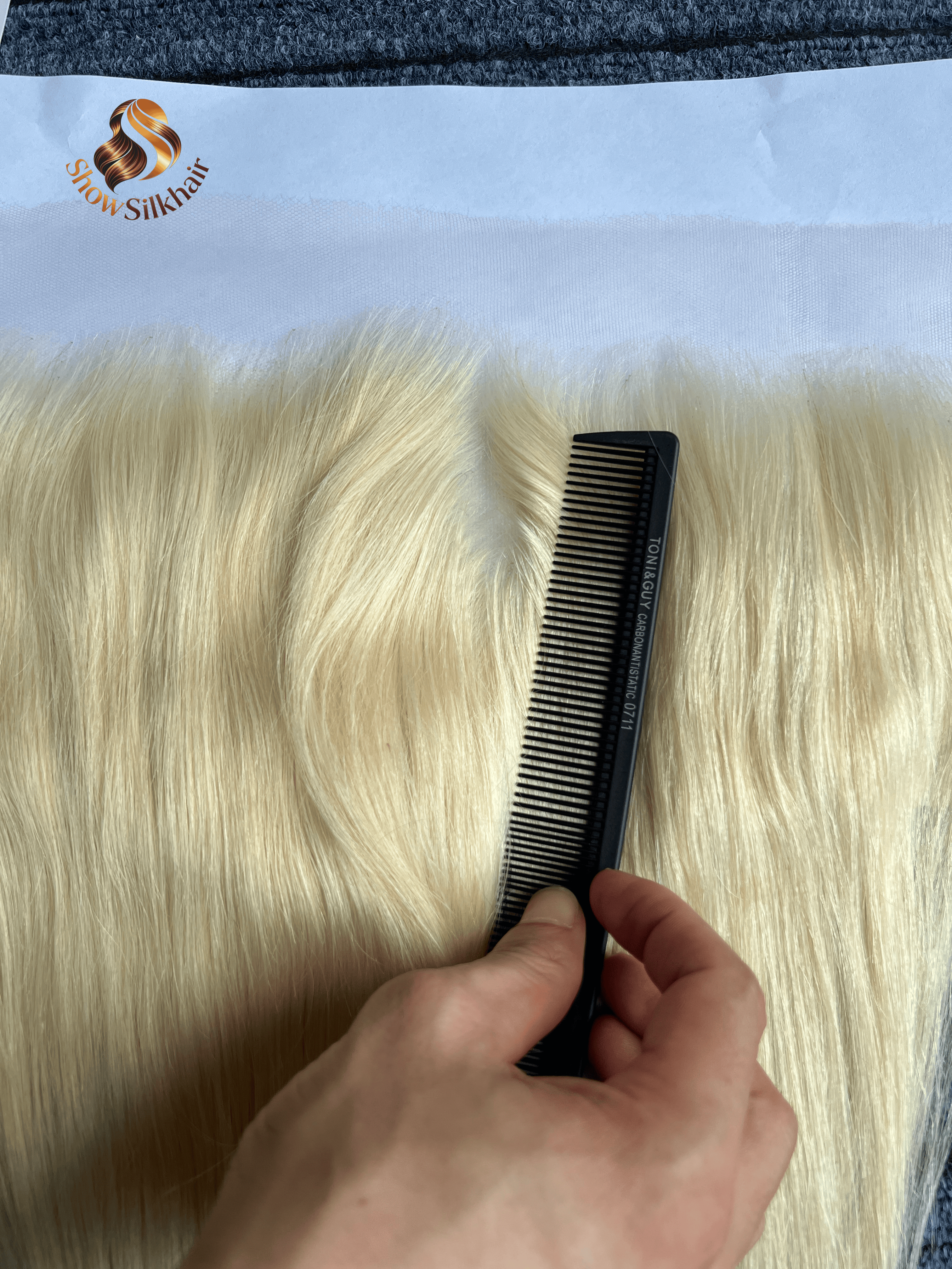 #613 Raw Vietnamese Straight 13*4  HD Lace Thin and Invisible