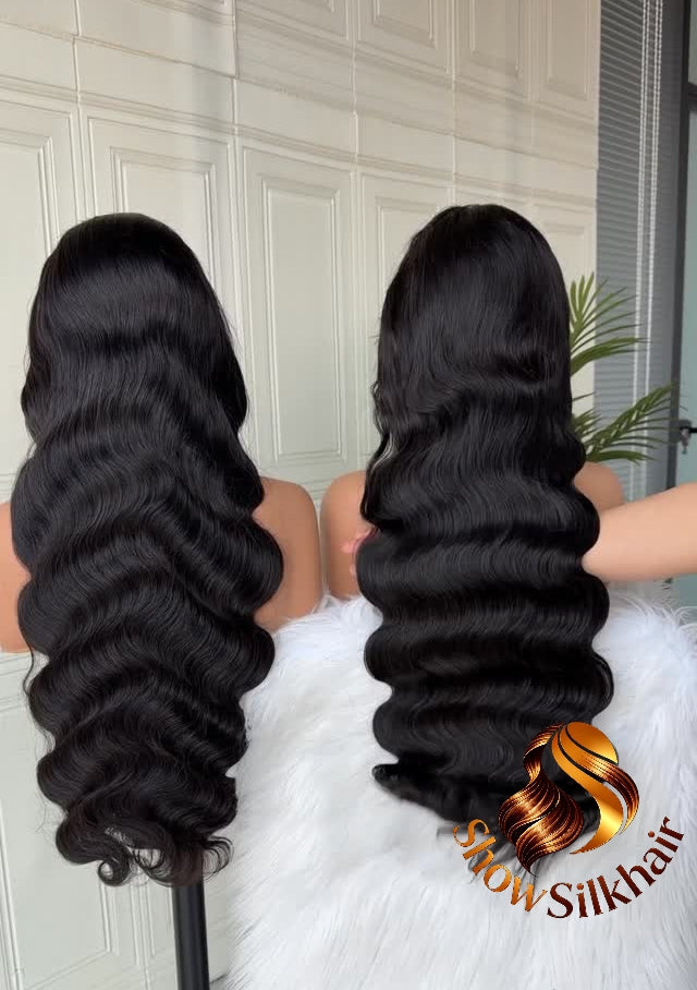 Affordable Body Wave 13*6 HD full premake wig 210 density