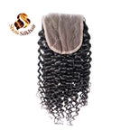 Cambodian Virgin Jerry Curly 4*4 hd closure lace