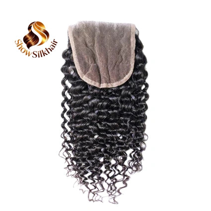 Cambodian Virgin Jerry Curly 4*4 hd closure lace
