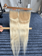 #613 Raw Vietnamese Straight 4*4  HD Lace Thin and Invisible