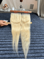 #613 Raw Vietnamese Straight 4*4  HD Lace Thin and Invisible