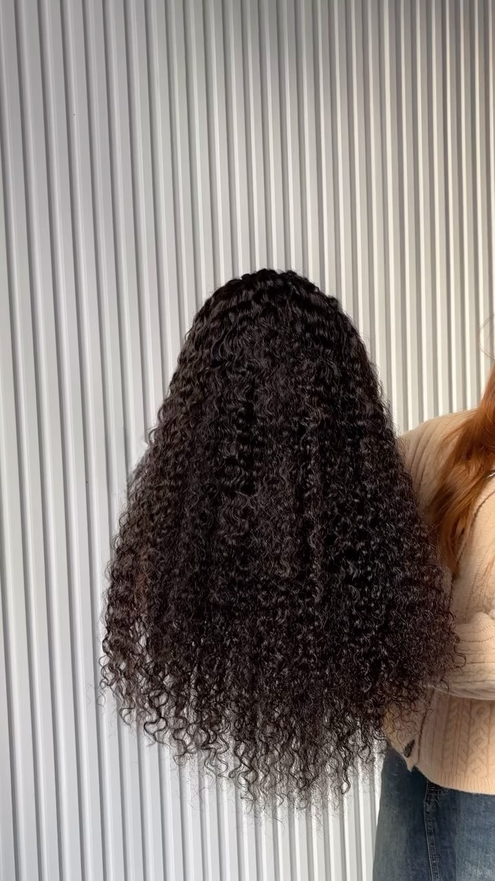 Customize Raw Vietnamese Wigs 180% density Burmese Curly (3 bundles made)