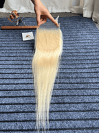 #613 Raw Vietnamese Straight 5*5  HD Lace Thin and Invisible