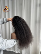 Customize Raw Vietnamese Wigs 180% density Burmese Curly (3 bundles made)