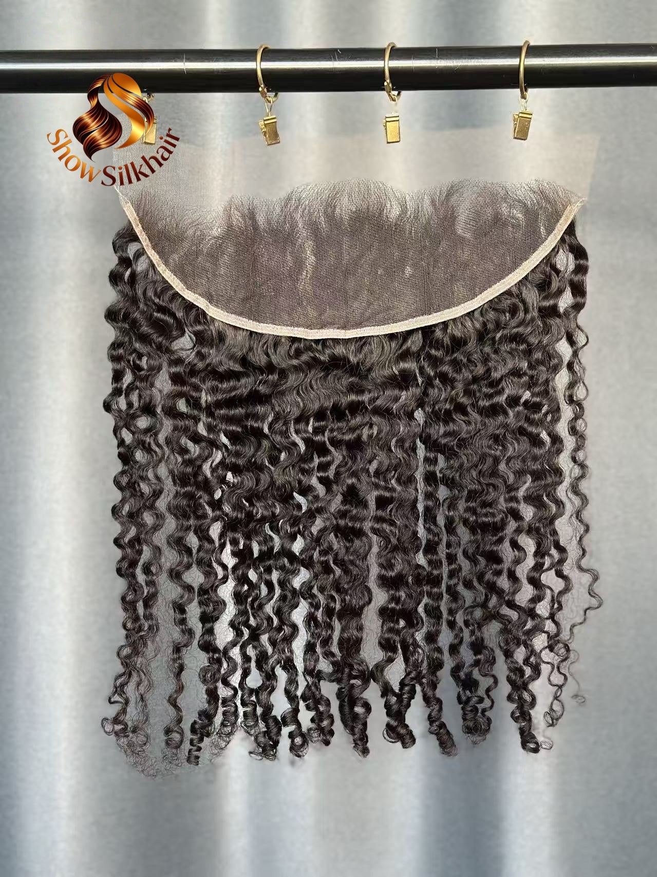 Cambodian Virgin Burmese Spiral curly 13*4 hd frontal lace 主圖