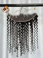 Cambodian Virgin Deep Wave 13*4 hd frontal lace