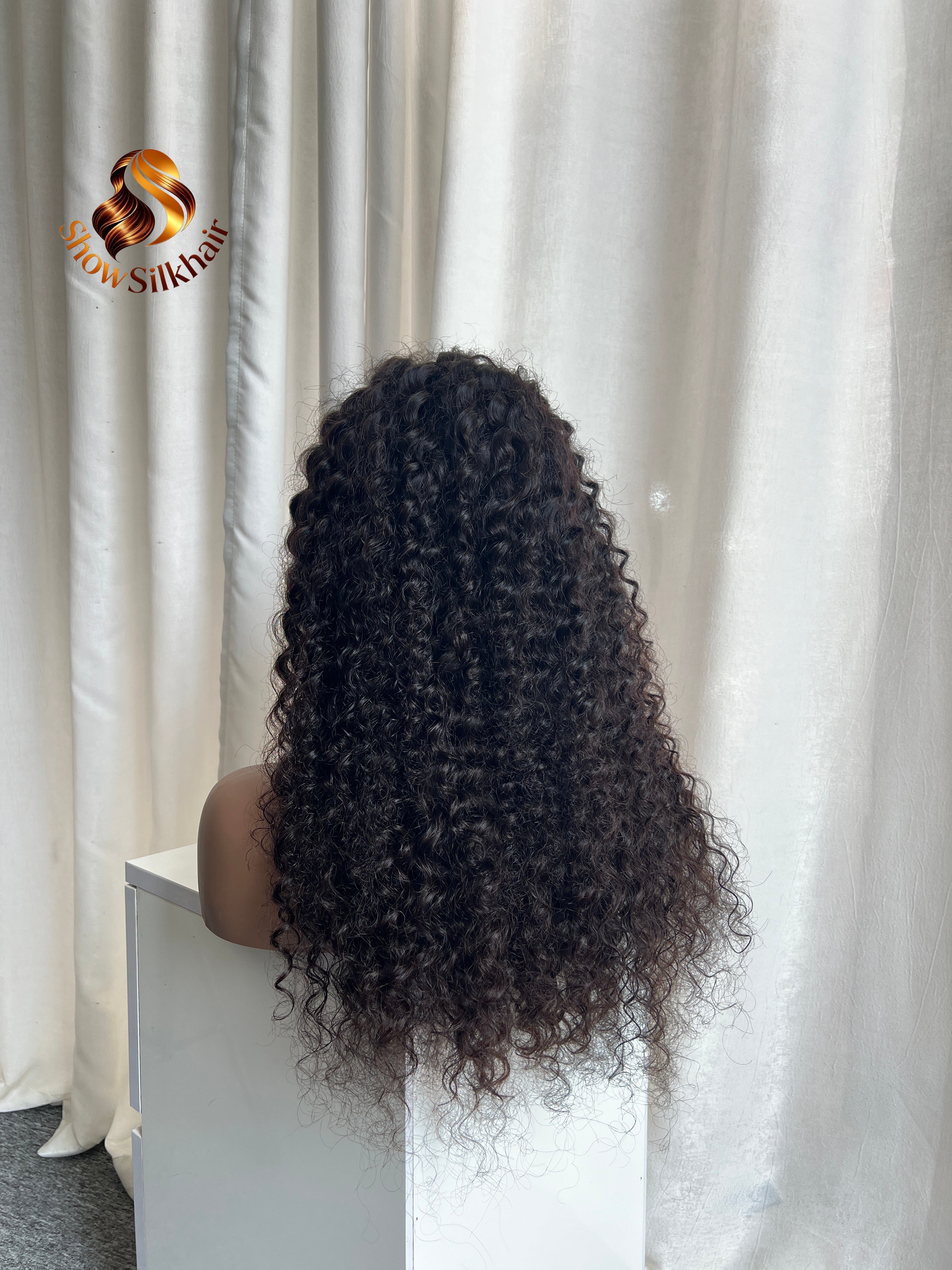 Customize Raw Vietnamese Wigs 180% density Deep Wave (3 bundles made) 主圖