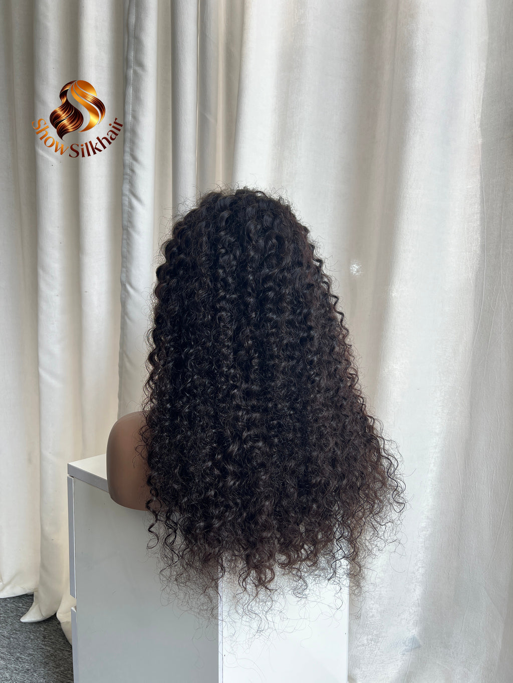 Customize Raw Vietnamese Wigs 180% density Deep Wave (3 bundles made)