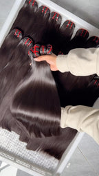 Raw Vietnamese Double Drawn Bundles Straight