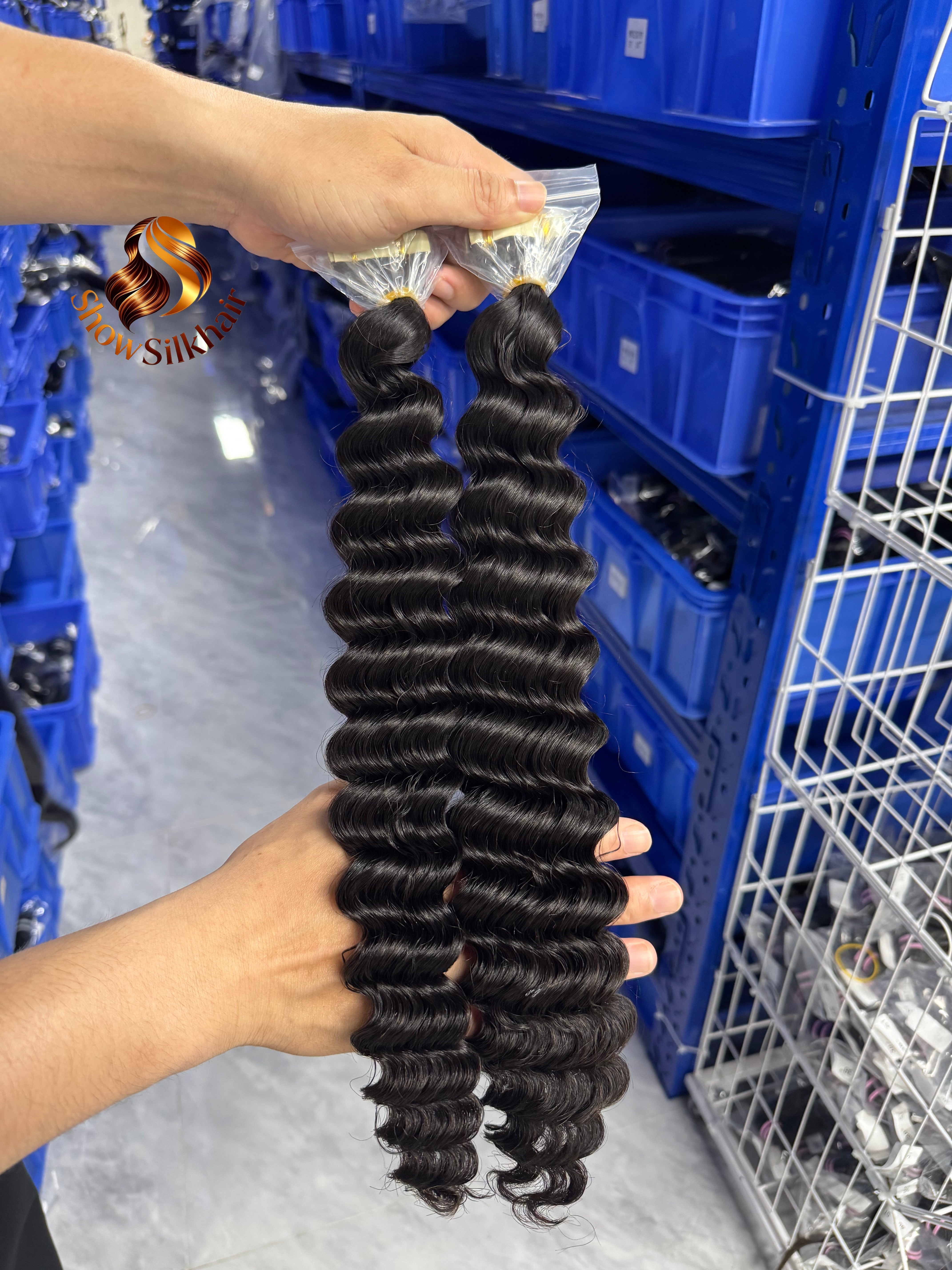 Tape In Extensions Deep Wave 50gram each pack 主圖