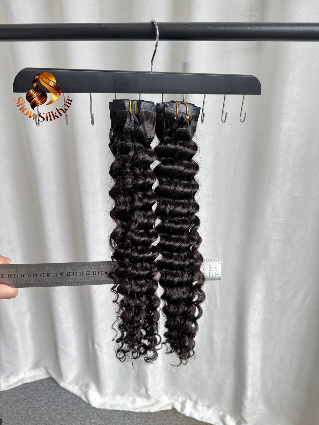 RAW Seamless Clip In Deep Wave 110gram 6pcs each pack