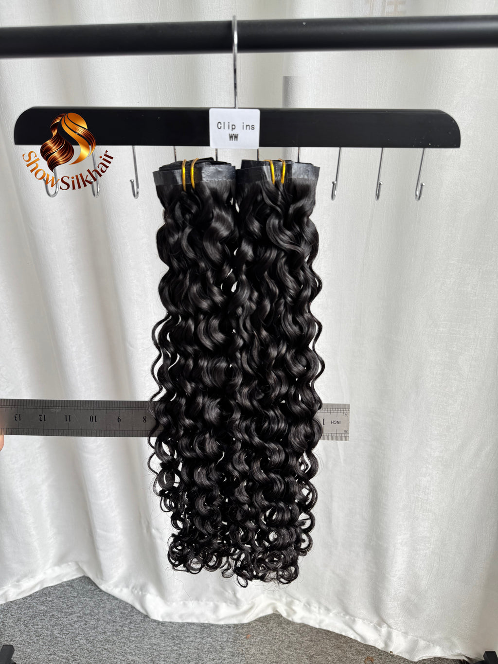 RAW Seamless Clip In Water Wave 110gram 6pcs each pack