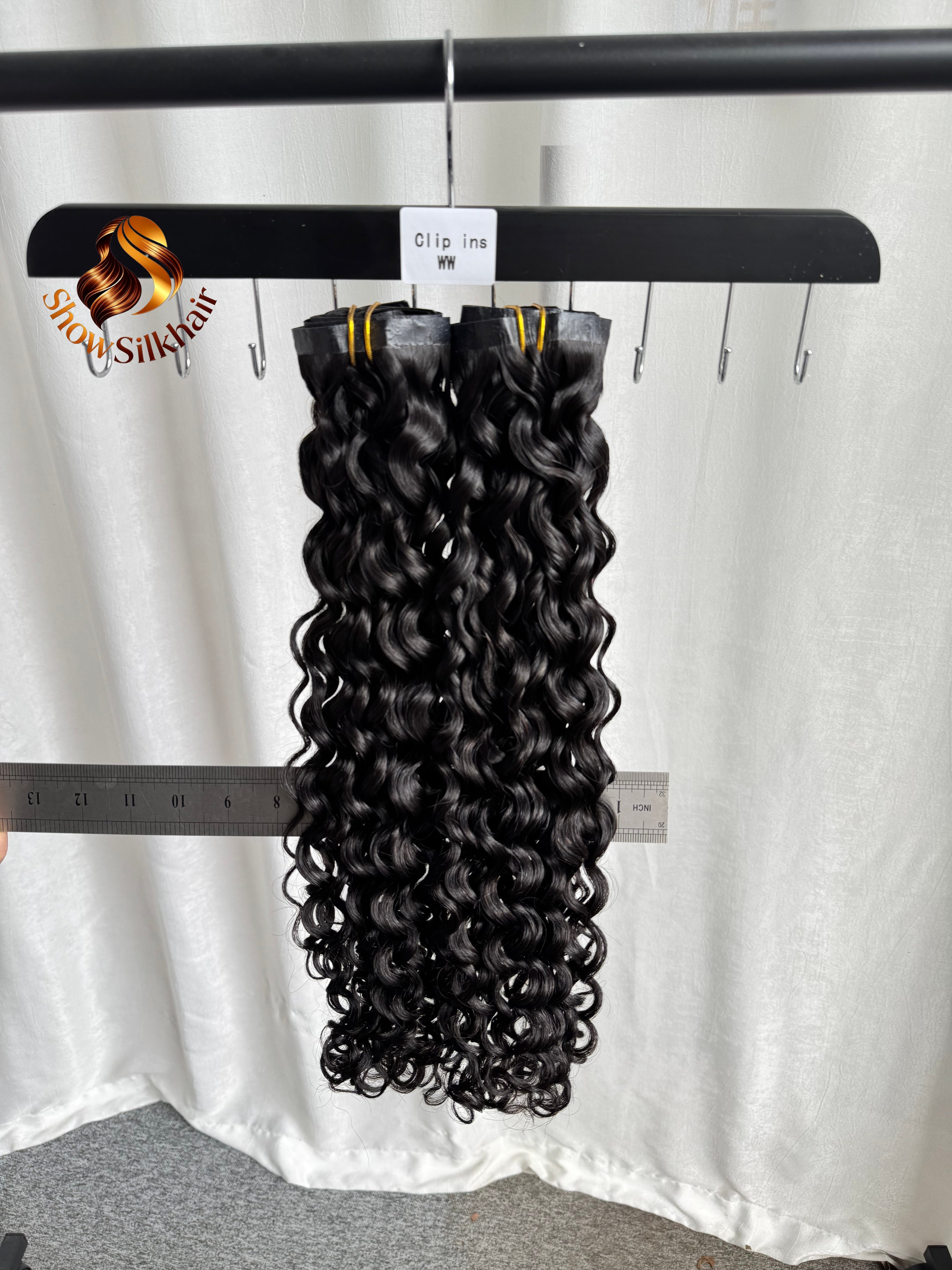RAW Seamless Clip In Water Wave 110gram 6pcs each pack