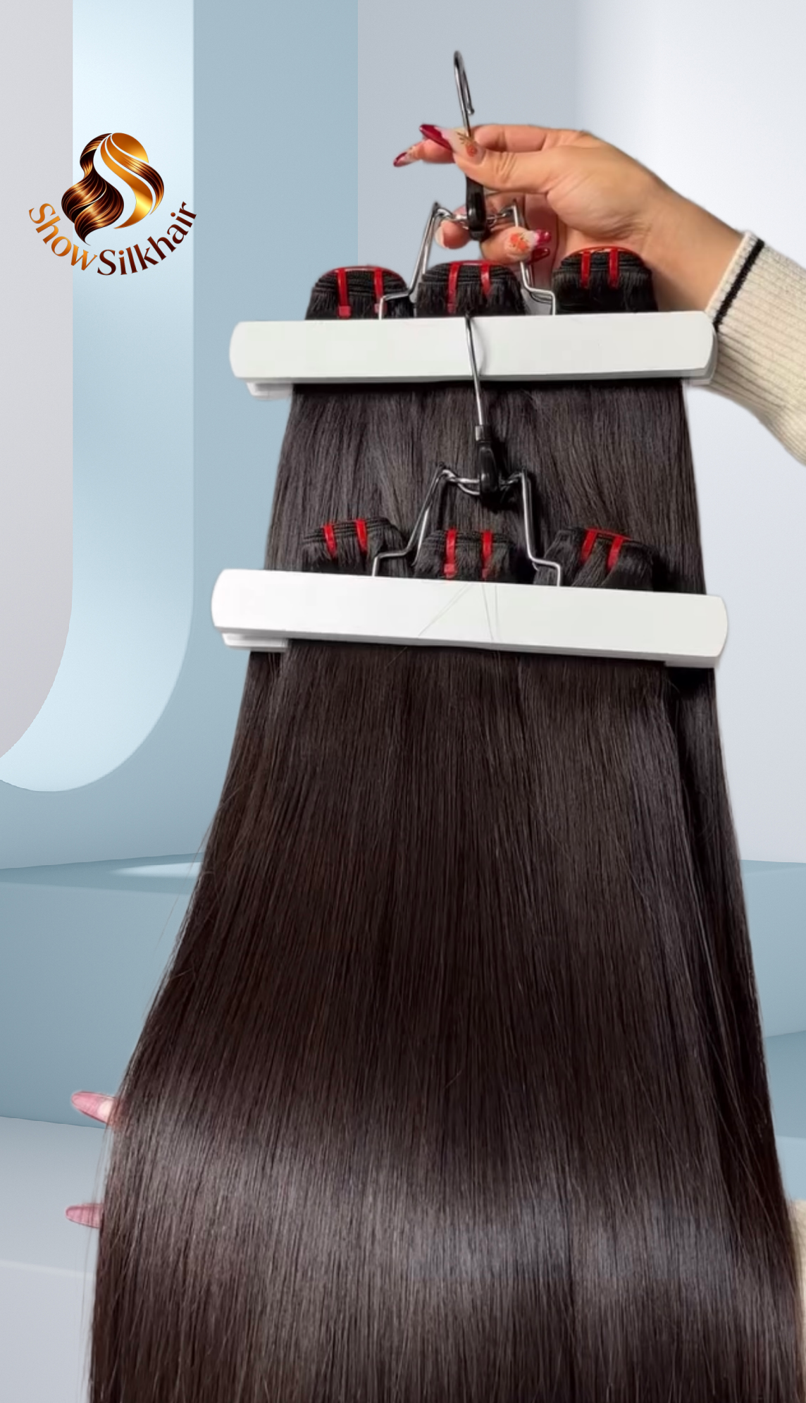 Raw Vietnamese Double Drawn Bundles Straight 主圖