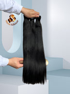 Top Virgin Super Double Drawn Bundles Straight