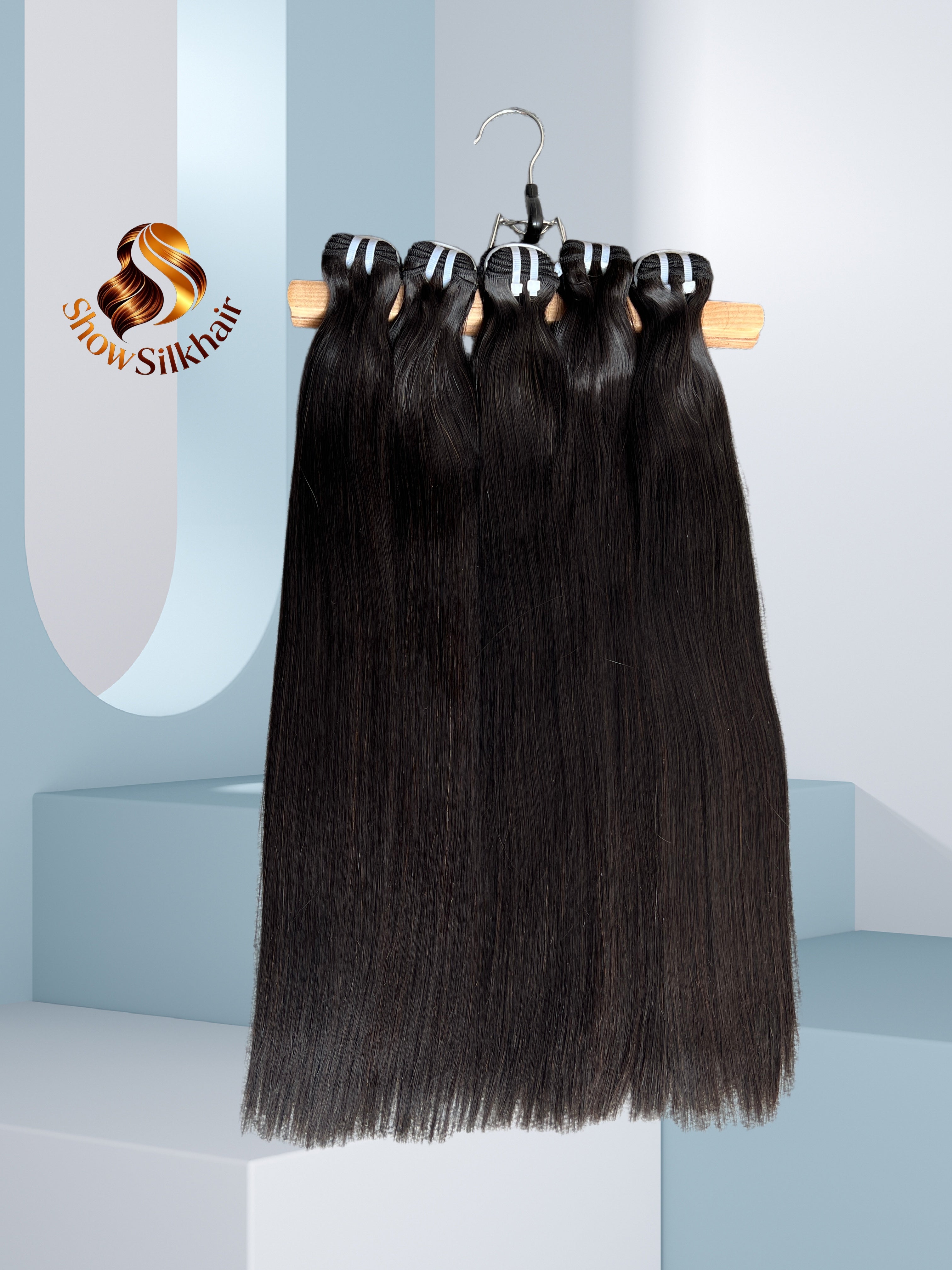 Top Virgin Super Double Drawn Bundles Straight