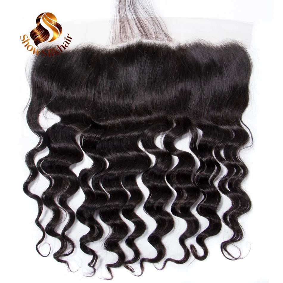 Cambodian Virgin Loose Deep Wave 13*4 hd frontal lace