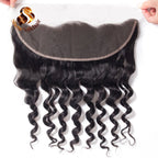 Cambodian Virgin Loose Deep Wave 13*4 hd frontal lace