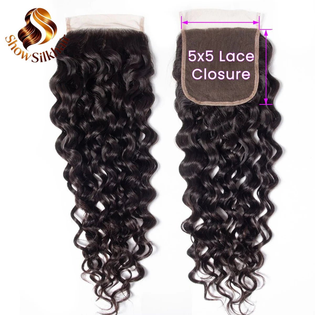 Cambodian Virgin Water Wave 4*4/5*/6*6 hd closure lace 副圖