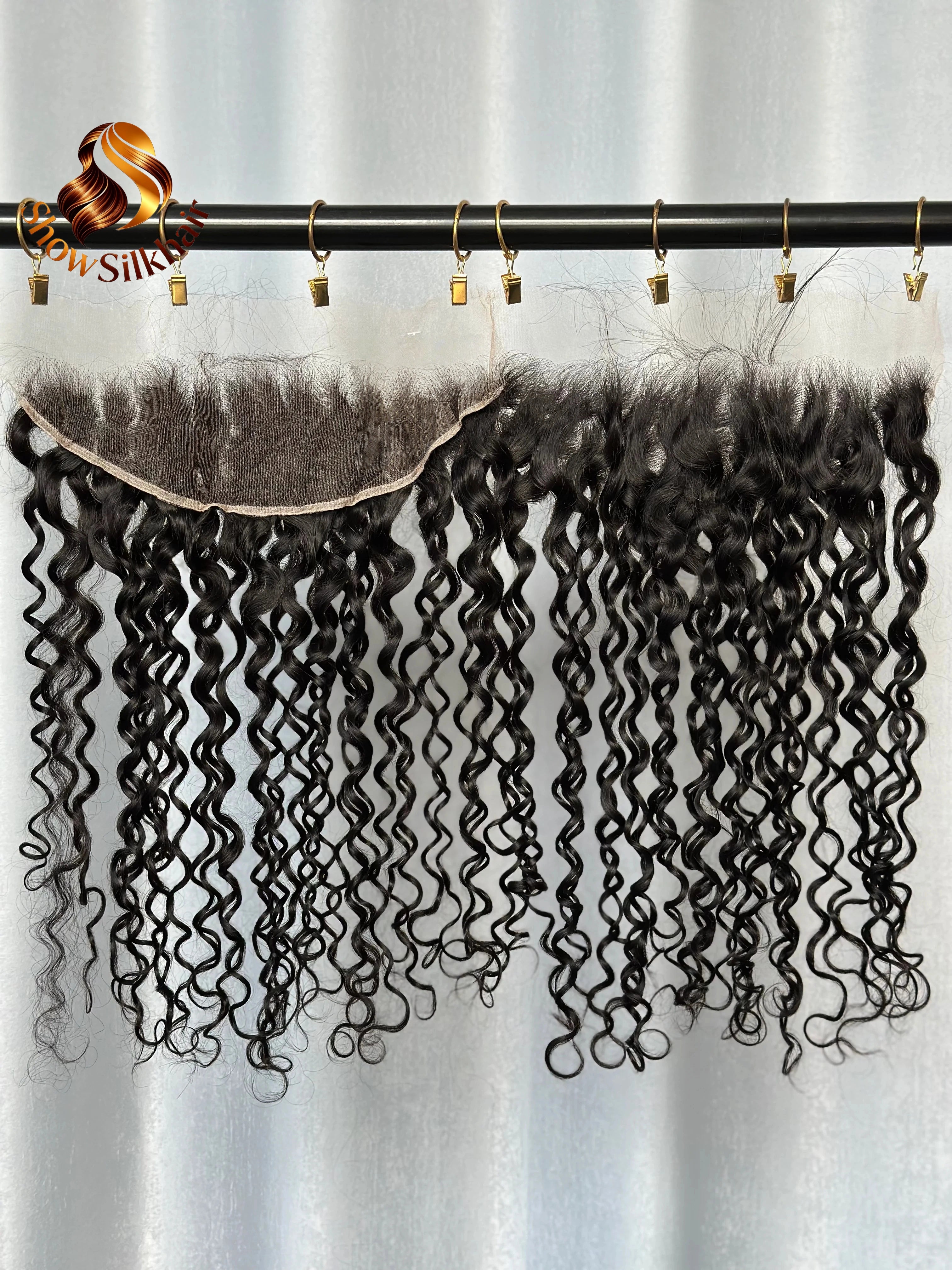 Cambodian Virgin Deep Wave 13*4 hd frontal lace