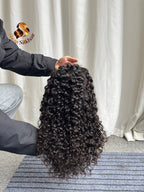 Customize Raw Vietnamese Wigs 180% density Water Wave (3 bundles made)