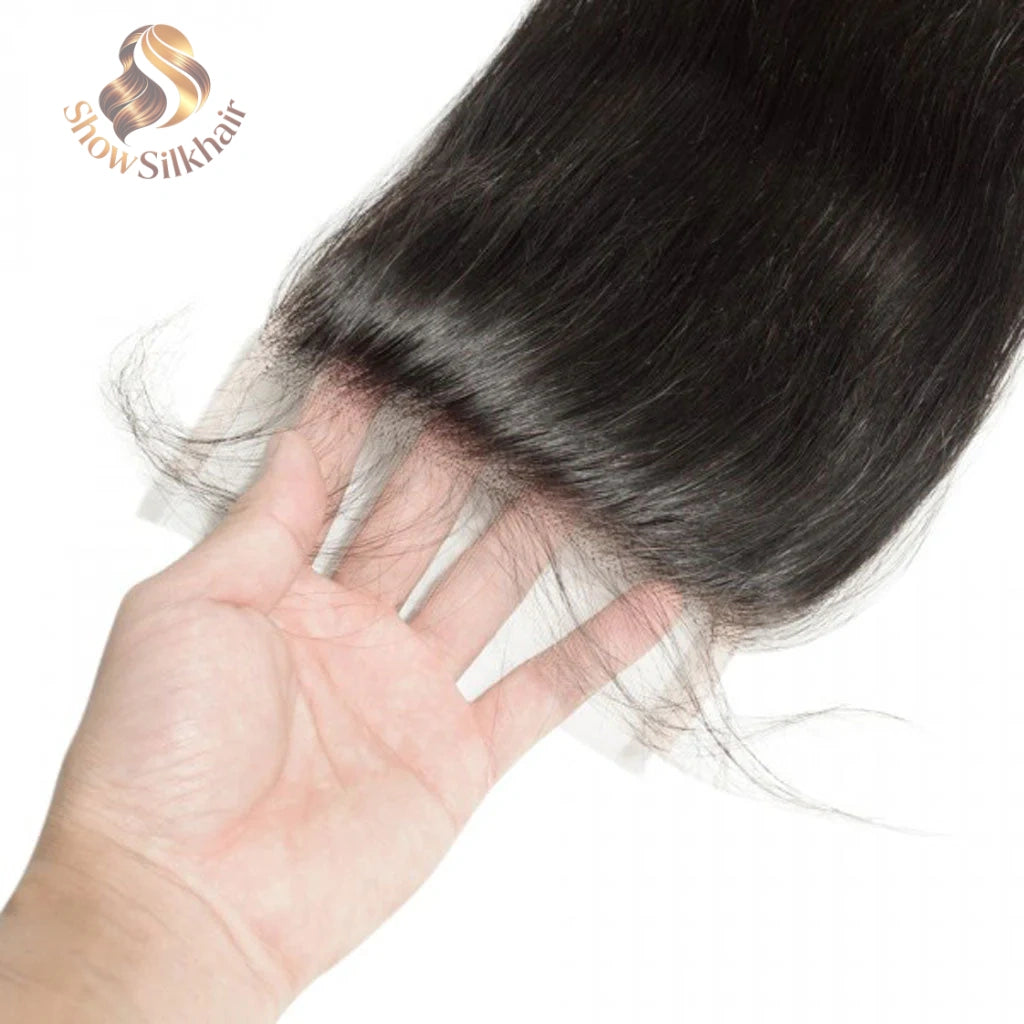 Raw Vietnamese Straight 4x4 5x5 6x6 HD Lace Thin and Invisible 副圖