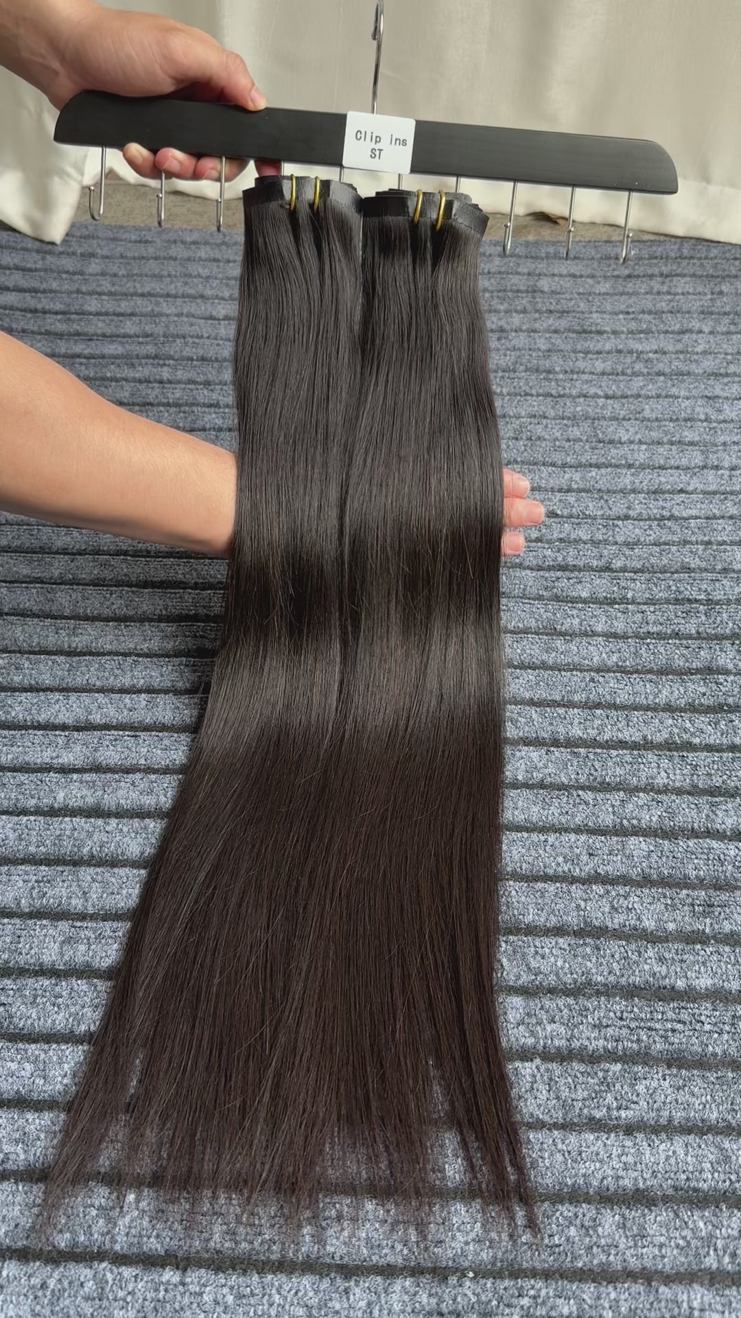RAW Seamless Clip In Straight 110gram 6pcs each pack
