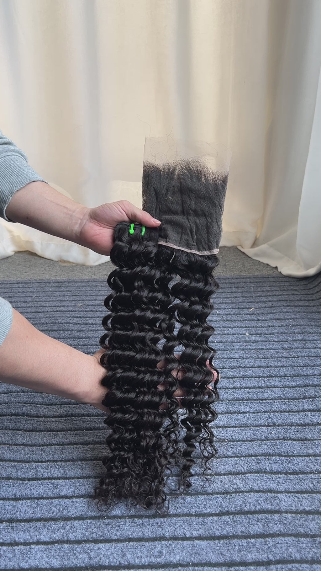 Raw Vietnamese Deep Wave 13x4 13x6 HD Lace Thin and Invisible