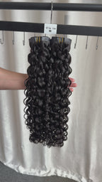 RAW Seamless Clip In Water Wave 110gram 6pcs each pack