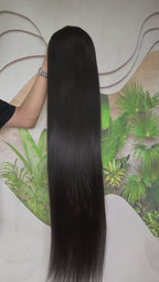 Affordable Straight 5*5 HD closure premade wig 210 density