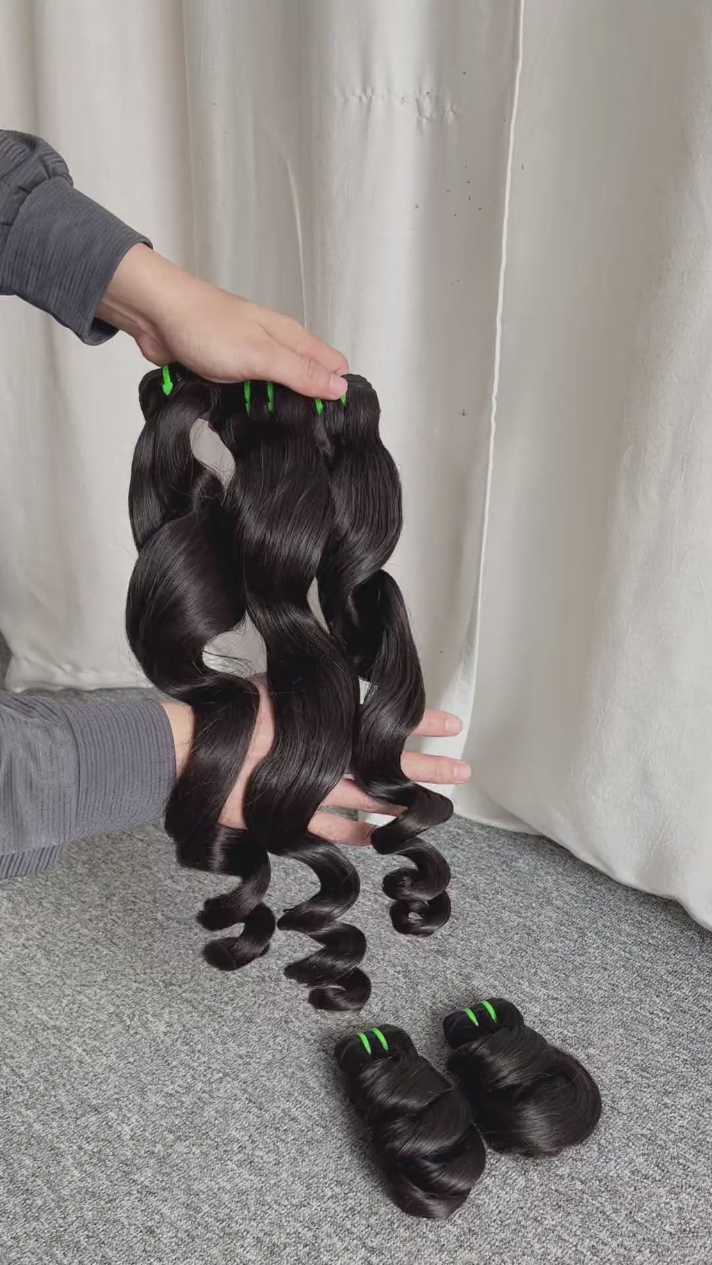 Raw Vietnamese Bundles Loose Wave