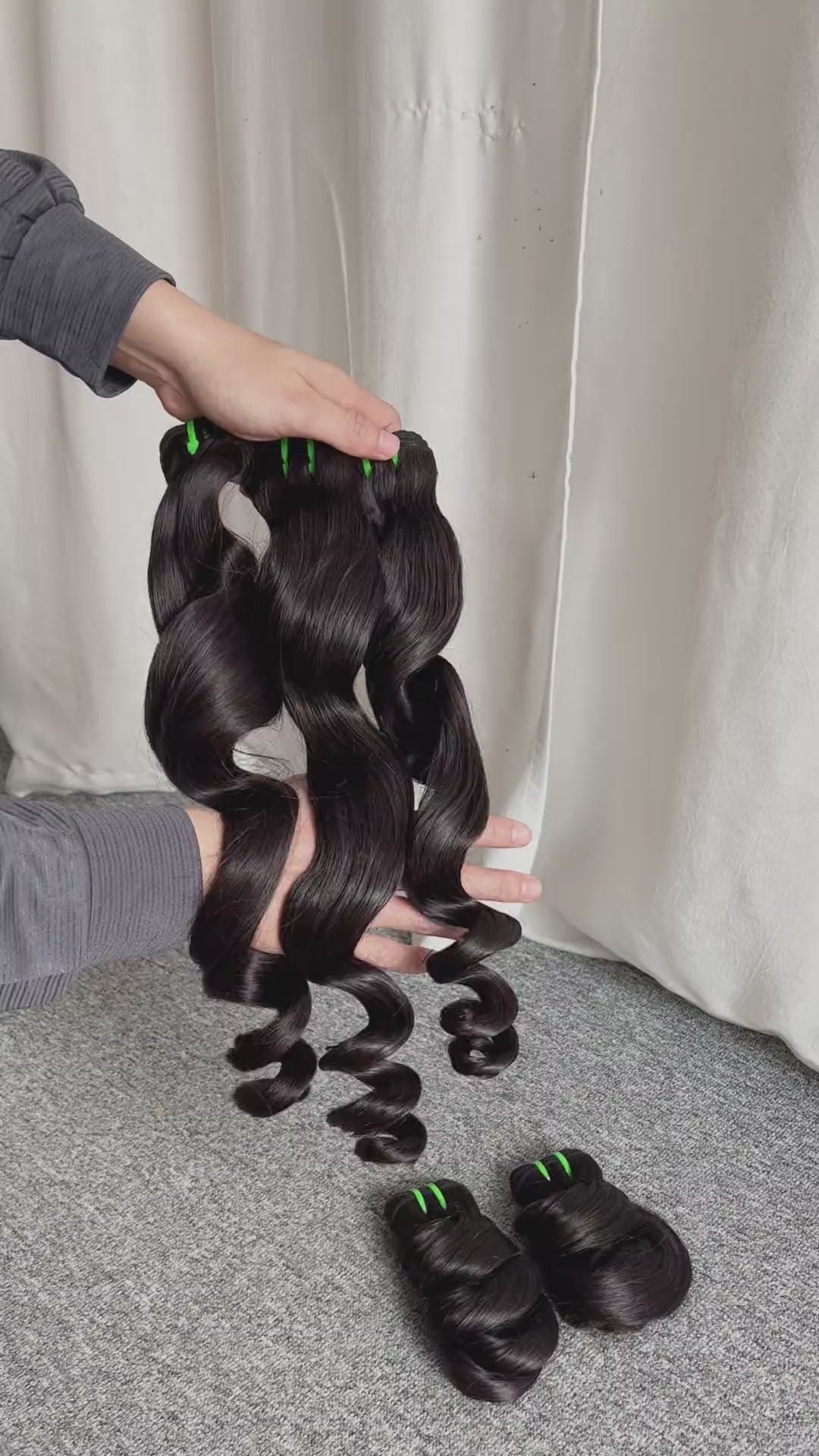 Raw Vietnamese Bundles Loose Wave
