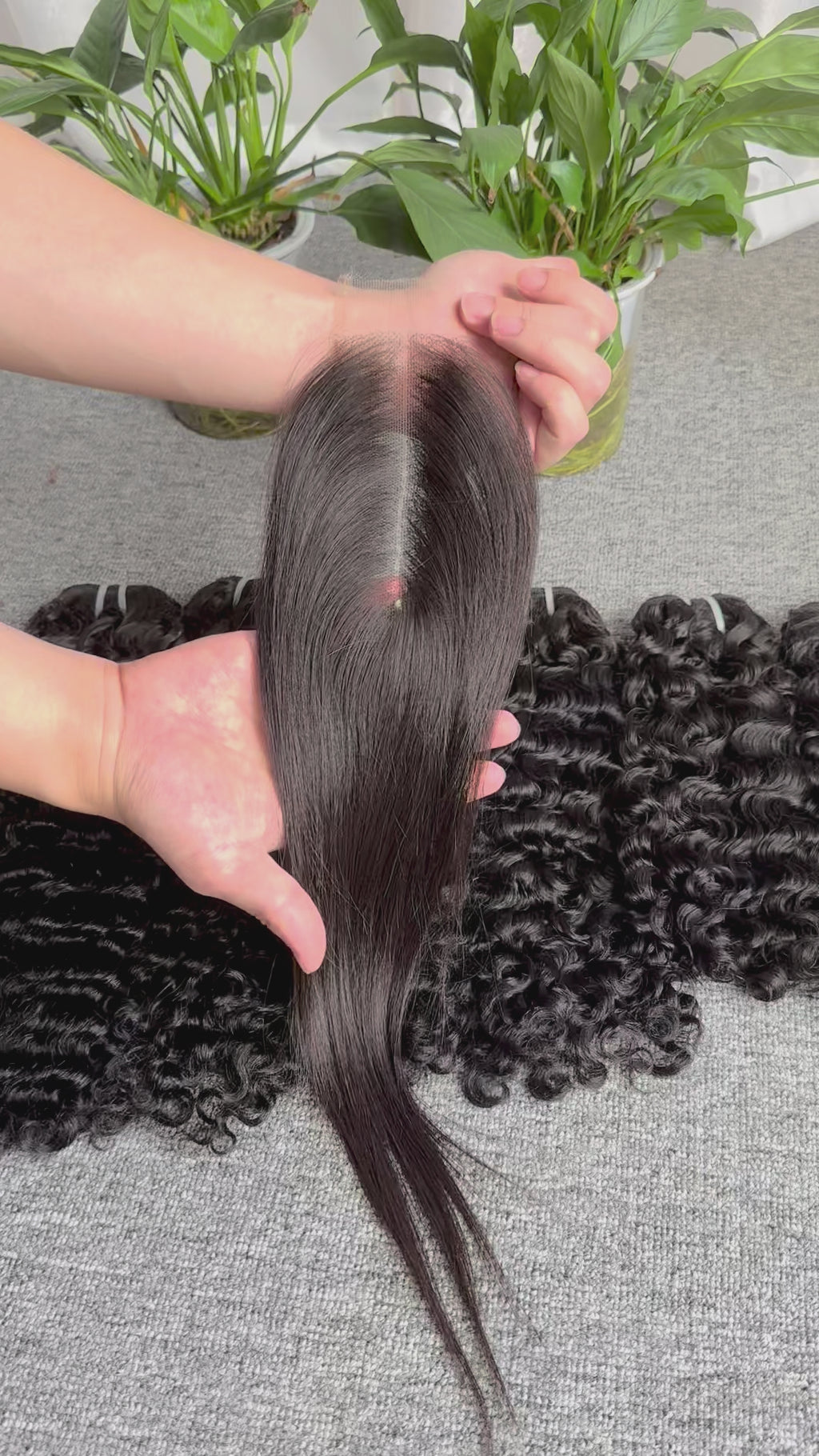 Raw Vietnamese Straight  2x6 HD Lace Thin and Invisible