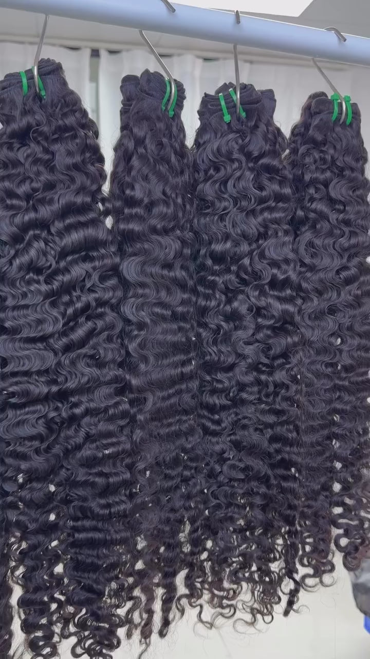 Raw Vietnamese Bundles Burmese Curly