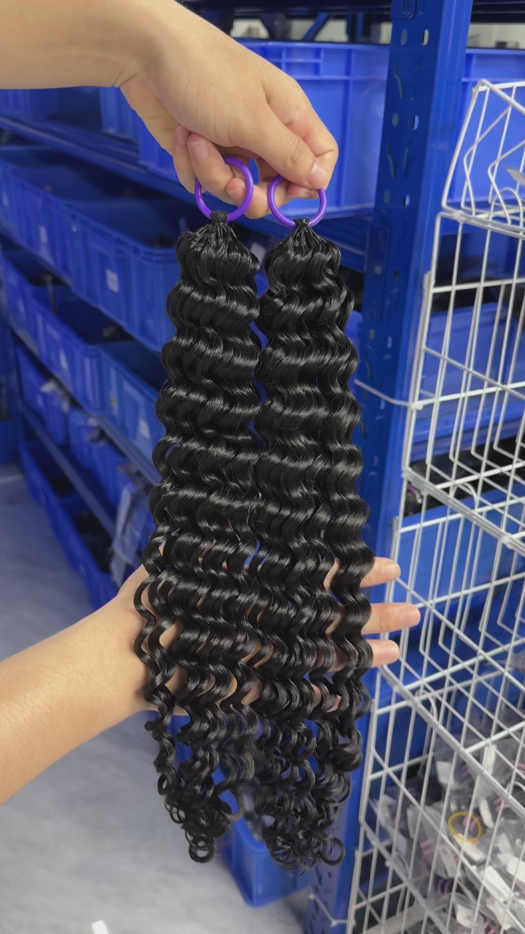Feather Crochet Hair Deep Wave 50gram each pack