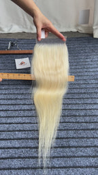 #613 Raw Vietnamese Straight 5*5  HD Lace Thin and Invisible