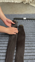 RAW Seamless Clip In Deep Wave 110gram 6pcs each pack