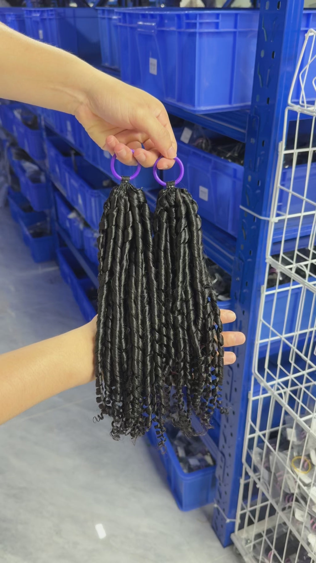 Feather Crochet Hair Pixie Curly 50gram each pack