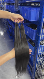 Feather Crochet Hair Straight 50gram each pack