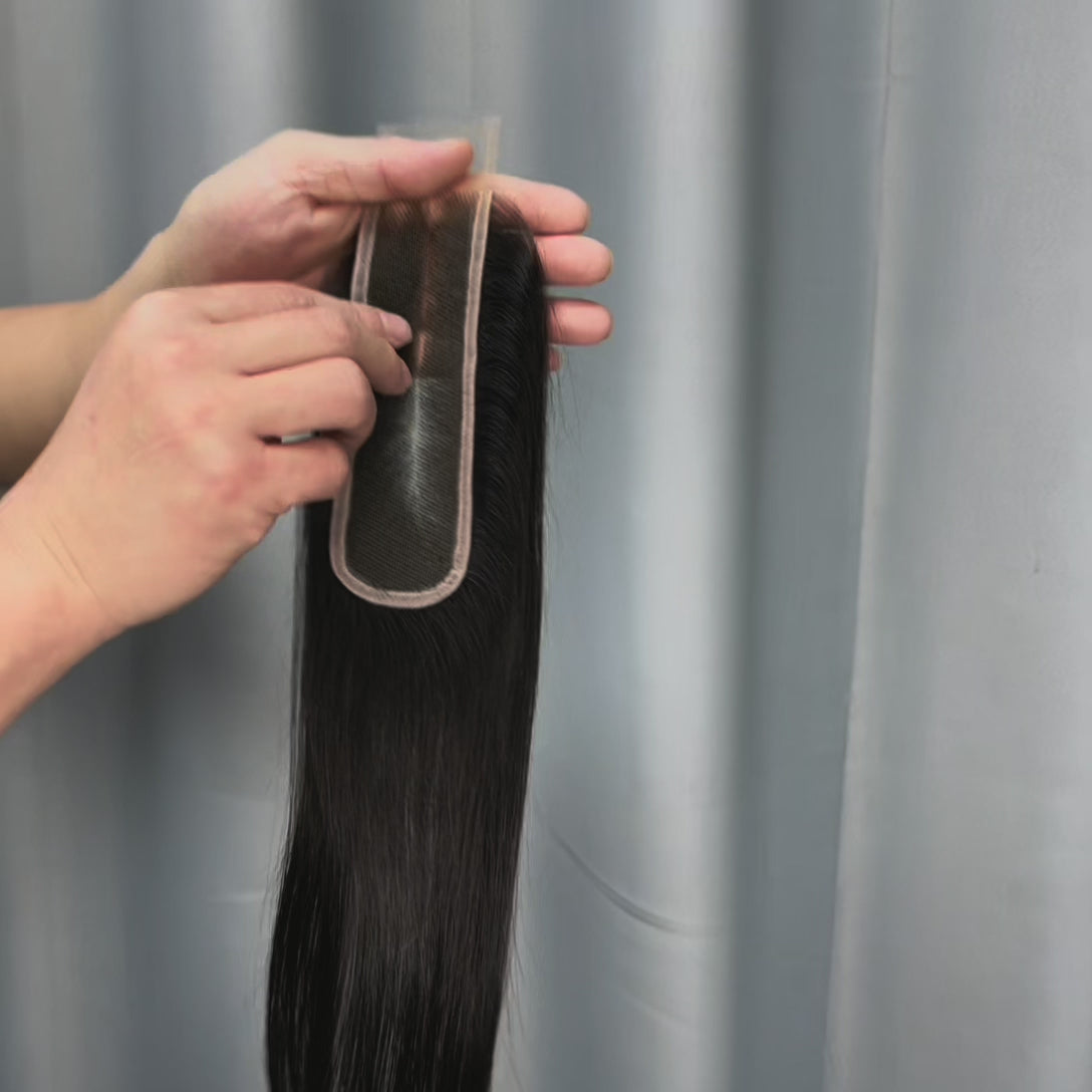 Cambodian Virgin Straight 2*6 hd closure lace