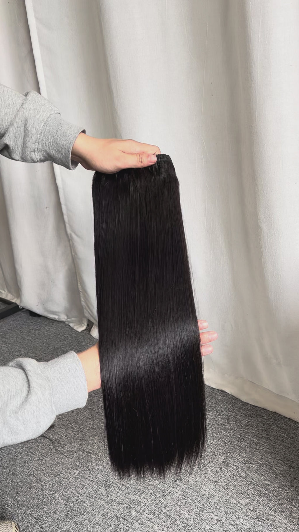 Top Virgin Super Double Drawn Bundles Straight